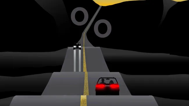 Ups and downs road interest rates